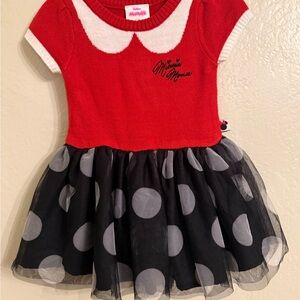 Red and Black Disney Minnie dress
